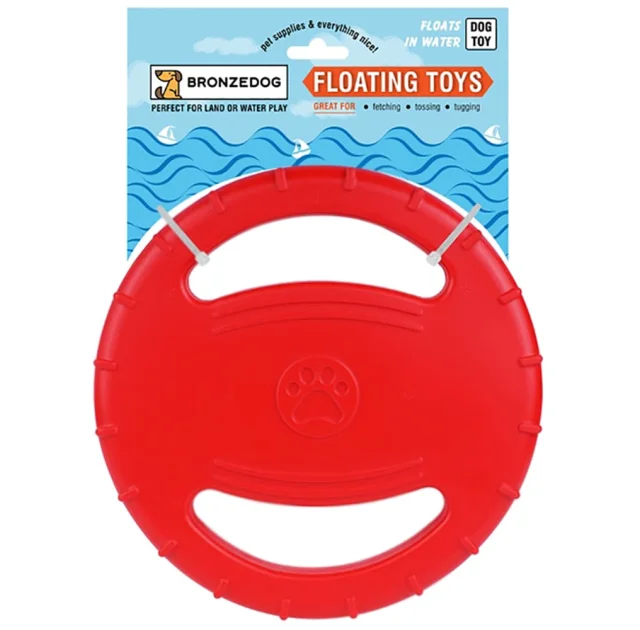 Игрушка-диск для собак BronzeDog Power Disk, плавающая, 20 см