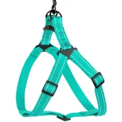 Шлея BronzeDog Active для собак, світловідбиваючий нейлон, ментоловий, 57-73 см