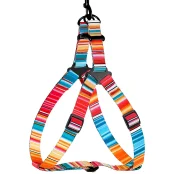 Шлея BronzeDog Urban West для собак, нейлон, красный, 57-73 см