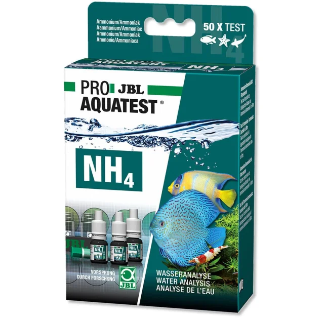 Тест JBL ProAquaTest NH4 на амоній і аміак, для прісноводних/морських акваріумів і ставків