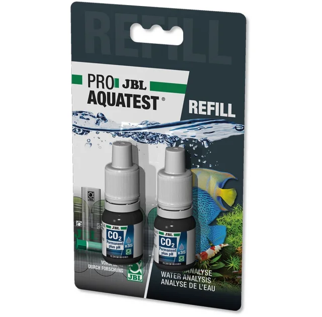 Реагенты JBL ProAquaTest CO2-pH Permanent, для определения pH и CO2 в пресноводных аквариумах