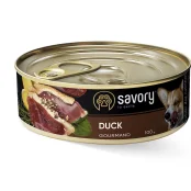 Вологий корм для дорослих собак Savory, з качкою, 100 г Вологий корм для дорослих собак Savory, з качкою, 100 г