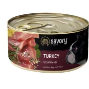 Вологий корм для дорослих собак Savory, з індичкою, 200 г Вологий корм для дорослих собак Savory, з індичкою, 200 г