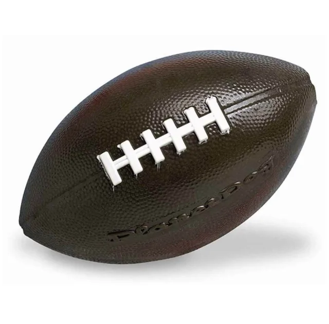 Игрушка для собак Planet Dog Football мяч футбольный, коричневый, 15×9.5×9.5 см