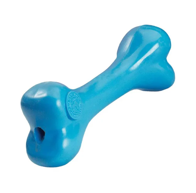 Игрушка для собак Planet Dog Orbee-Tuff Tug Bone Blue кость для жевания малая, голубая, 12 см