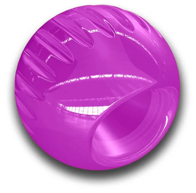 Іграшка Bionic Opaque Ball м'яч, середній, для собак 7-16 кг, фіолетовий, 6.7 см