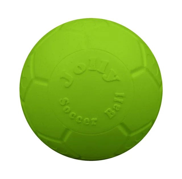 Іграшка Jolly Pets Soccer Ball м'яч, для собак, зелена, велика, 18 см