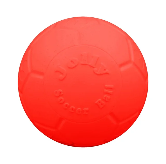Іграшка Jolly Pets Soccer Ball м'яч, для собак, помаранчева, велика, 18 см