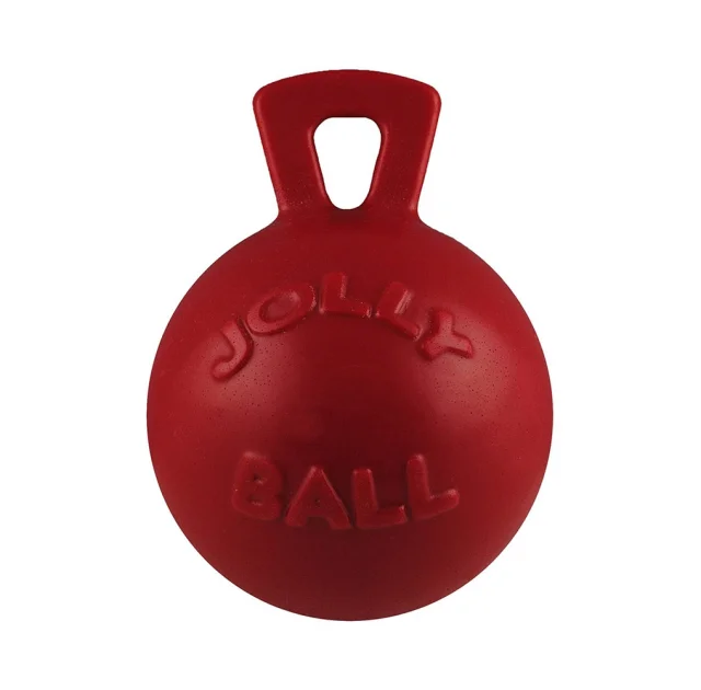 Іграшка Jolly Pets Tug-n-Toss гиря, велика, для собак 27-40 кг, червона, 22 см
