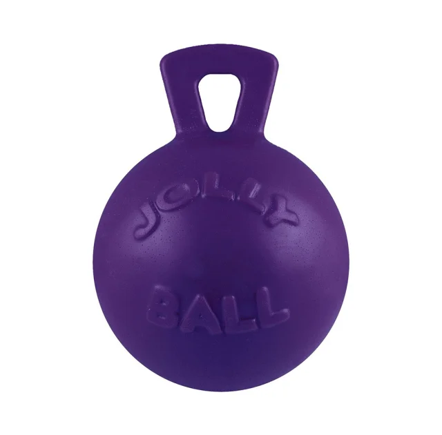 Іграшка Jolly Pets Tug-n-Toss гиря, середня, для собак 9-27 кг, фіолетова, 13 см