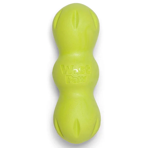 Іграшка West Paw Rumpus Medium Tangerine для собак, 16 см, середня, зелена