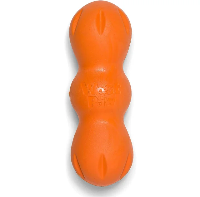 Игрушка West Paw Rumpus Medium Tangerine для собак, 16 см, средняя, ​​оранжевая