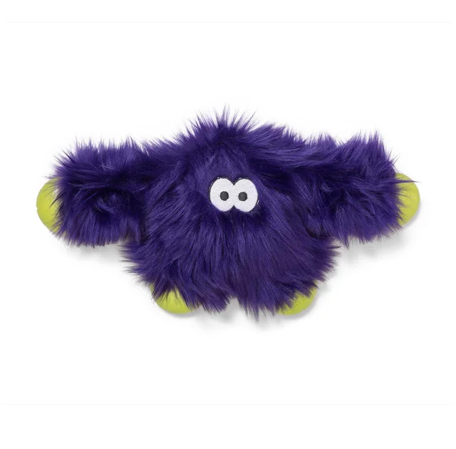 Іграшка-пищалка West Paw Jefferson Purple Fur, фіолетова, 17 см