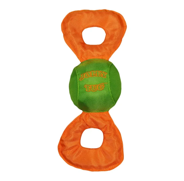 Игрушка-пищалка для перетягивания Jolly Pets Tug, большая, для собак 9-23 кг, 32 см