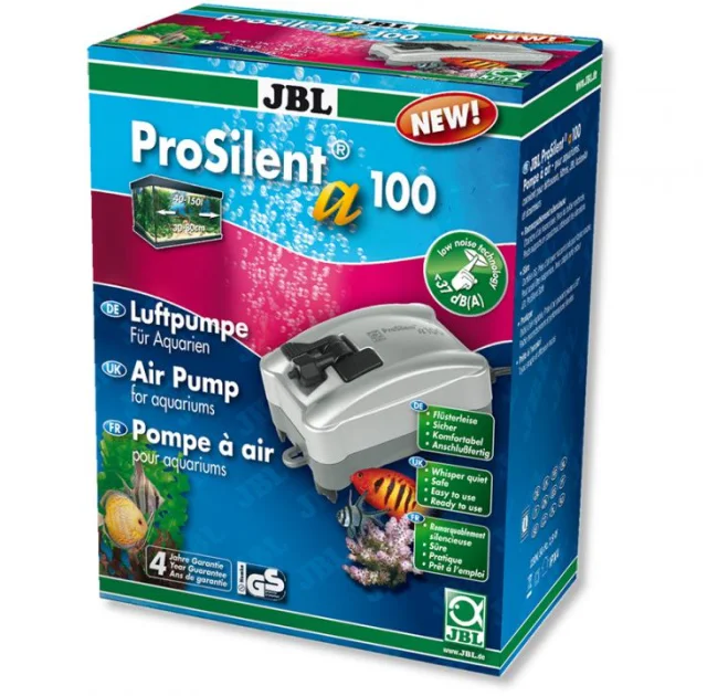 Компрессор JBL ProSilent a100 для пресноводных и морских аквариумов 40-150 л