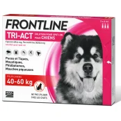 Капли Boehringer Ingelheim Frontline TRI-ACT от блох и клещей для собак, XL, 40-60 кг, цена за 1 пипетку