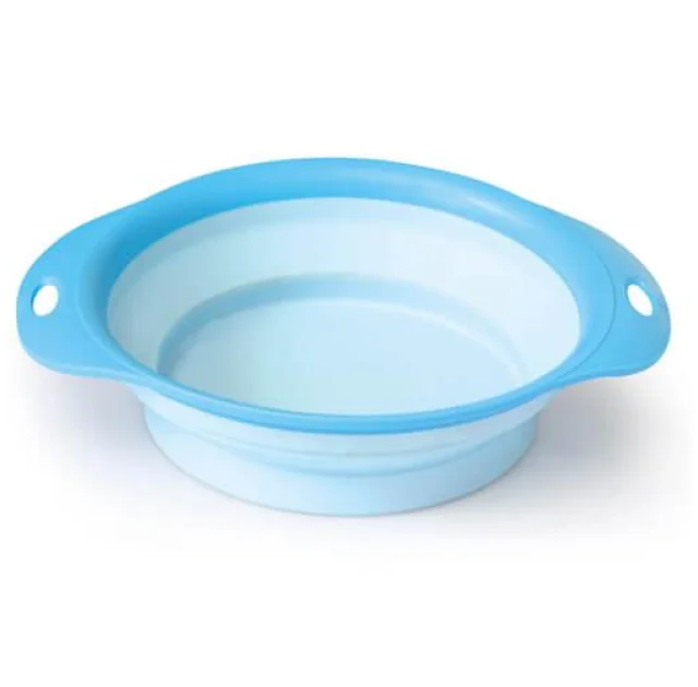 Складывающаяся силиконовая миска AnimAll для кошек и собак, 1.35 л