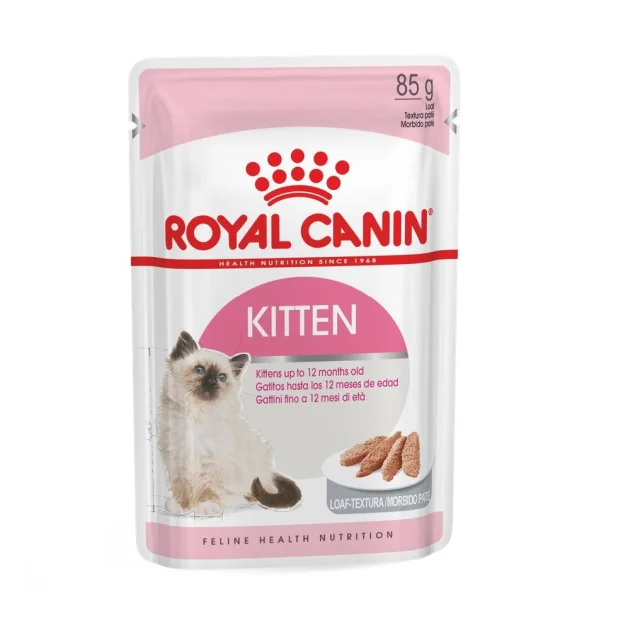 Вологий корм Royal Canin Kitten Instinctive для кошенят від 4 до 12 місяців, паштет, 85 г