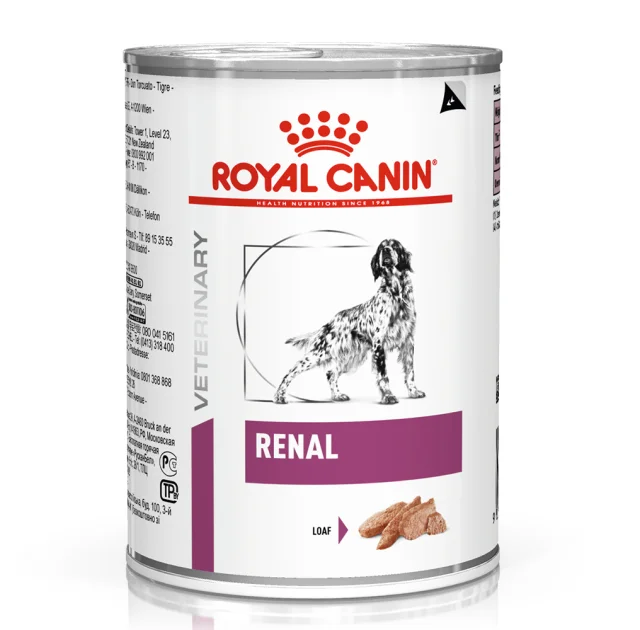 Вологий корм Royal Canin Renal при хронічній нирковій недостатності у собак, 410 г