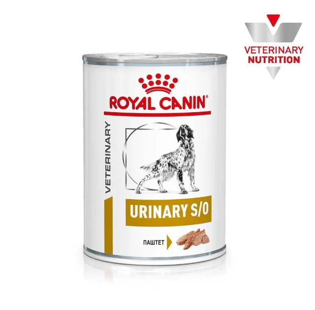 Вологий корм Royal Canin Urinary S / O при сечокам'яній хворобі у собак, 410 г