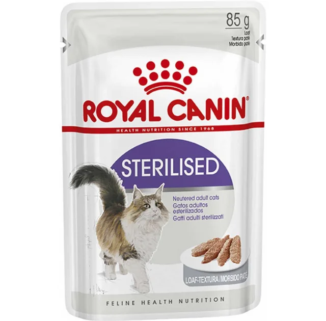 Вологий корм Royal Canin Sterilised Loaf для стерилізованих котів старше 12 місяців, 85 г