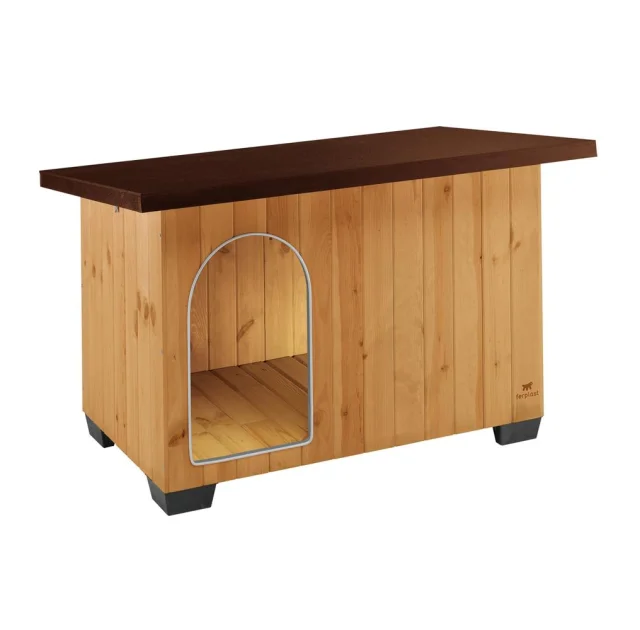 Дерев'яна будка Ferplast Baita 120 для собак, 141х86.5х87 см