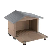 Деревянная будка Ferplast Canada 2 для собак, 78x57x65 см