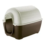 Пластиковая будка Ferplast Kenny 05 Plastic Kennel для собак в форме иглу, 70x100,6x70,5 см
