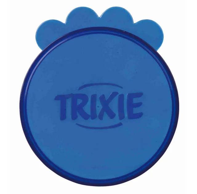 Пластикова кришка Trixie для собак, для консервної банки, 2 кришки, силікон, 10.6 см