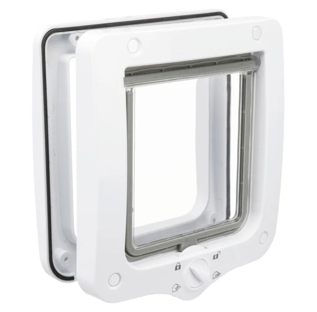 Дверцята Trixie 4-Way Flap Door для кішок, білий