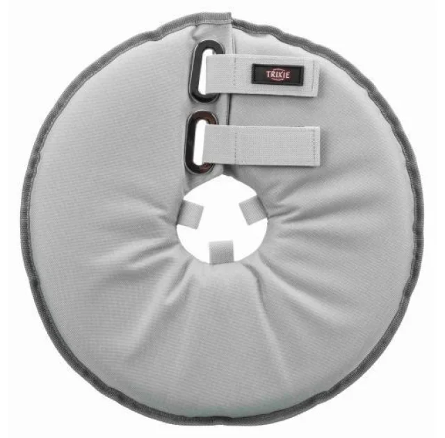 Защитный воротник Trixie Active, для собак, 23-27 см, 13 мм, серый