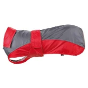 Попона-дождевик Trixie - Lorient для собак, 40 см, красно-серый
