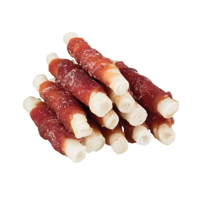 Жевательная палочка Trixie Denta Fun для собак, утка 6 см, 120 г