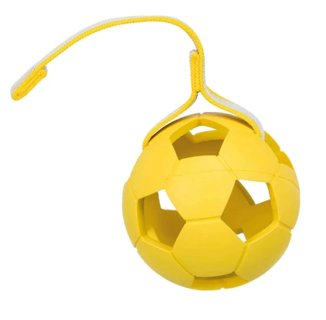 Мяч с шипами на ремне Trixie для собак, резина, 11 см, 30 см