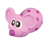 Іграшка Trixie для собак, миша в горошок, латекс, 8 см