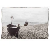 Пляжная подушка Trixie Beach для собак, серо-коричневый, 120×80 см