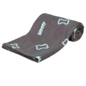 Покрывало Trixie Barney для собак, флис, серый, 150×100 см