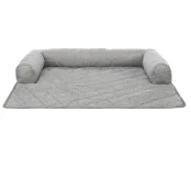 Подстилка-диван Trixie Nero для собак, светло-серый, 90×90 см