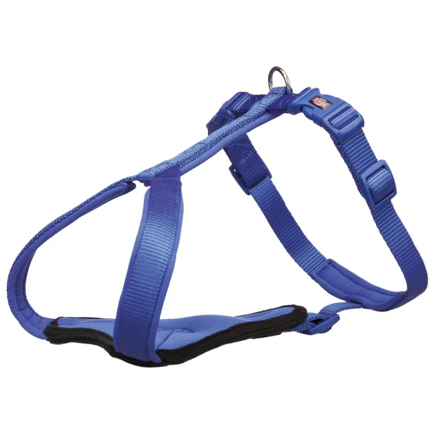 Шлея Trixie Premium Y-Harness для собак, 95-120 см, 25 мм, размер XL-XXL, синий