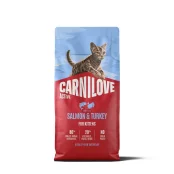 Сухой корм Carnilove Cat Kitten, для котят, с индейкой и лососем, 6 кг