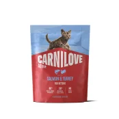 Сухой корм Carnilove Cat Kitten, для котят, с индейкой и лососем, 0.4 кг