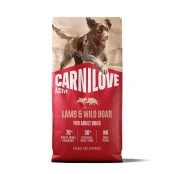 Сухий корм Carnilove Adult Lamb & Wild Boar, для собак, 12 кг