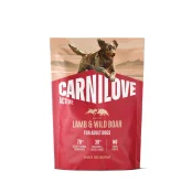 Сухий корм Carnilove Adult Lamb & Wild Boar, для собак, 1.5 кг