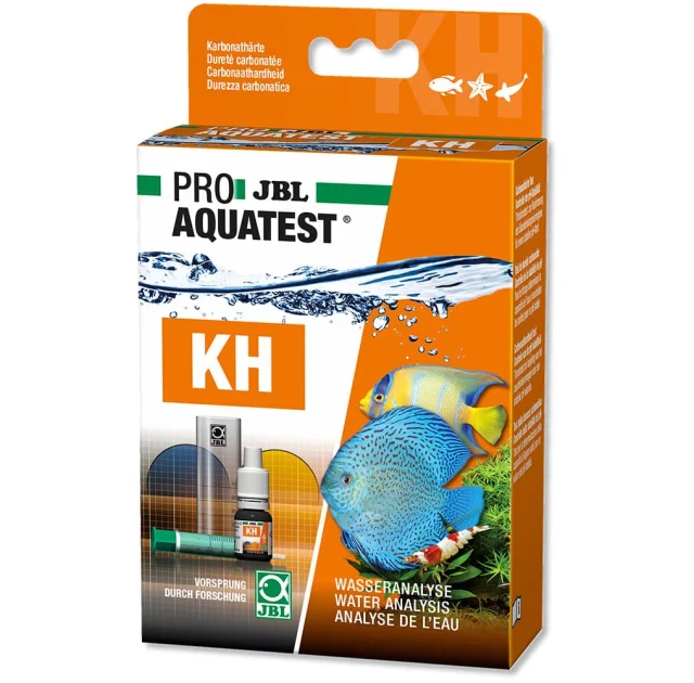Тест JBL ProAquaTest KH, для визначення жорсткості (KH) в прісноводних/морських акваріумах і ставках