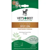 Капли VET`S BEST Flea&Tick Spot On от блох и клещей для собак, 17.7 мл