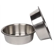 Миска DEXAS сменная, для модели с регулируемыми ножками, нержавеющая сталь, 960 мл, 2 шт
