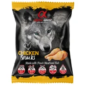 Полувлажное лакомство для собак Alpha Spirit DOG Snacks Chicken , кубики с курицей, 50 г