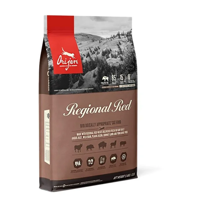 Сухий корм ORIJEN Regional Red Cat для кішок всіх порід і стадій життя, 5.4 кг