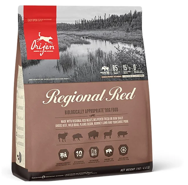 Сухий корм ORIJEN Regional Red Dog для собак всіх порід і стадій життя, 2 кг