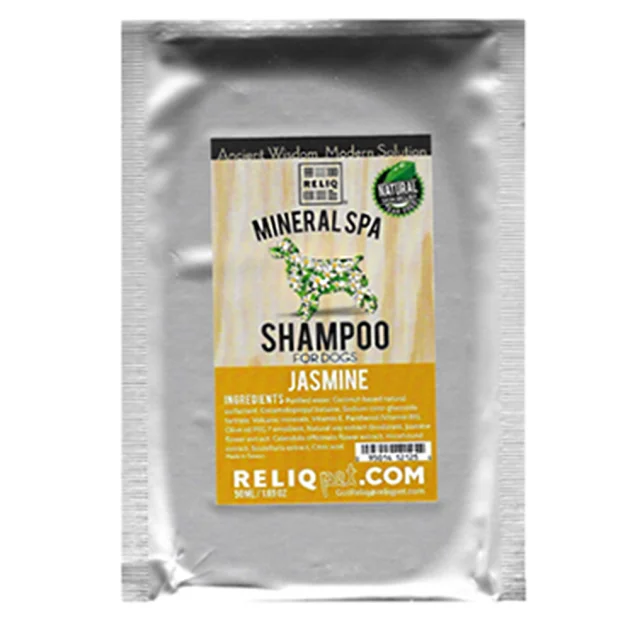 Шампунь RELIQ Mineral Spa Jasmine Shampoo з олією жасмину, для собак, 50 мл